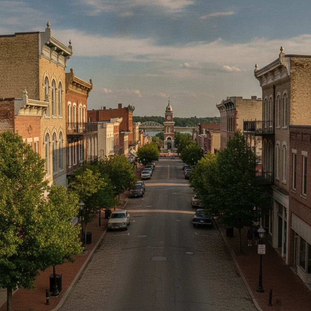 View of Paducah, KY