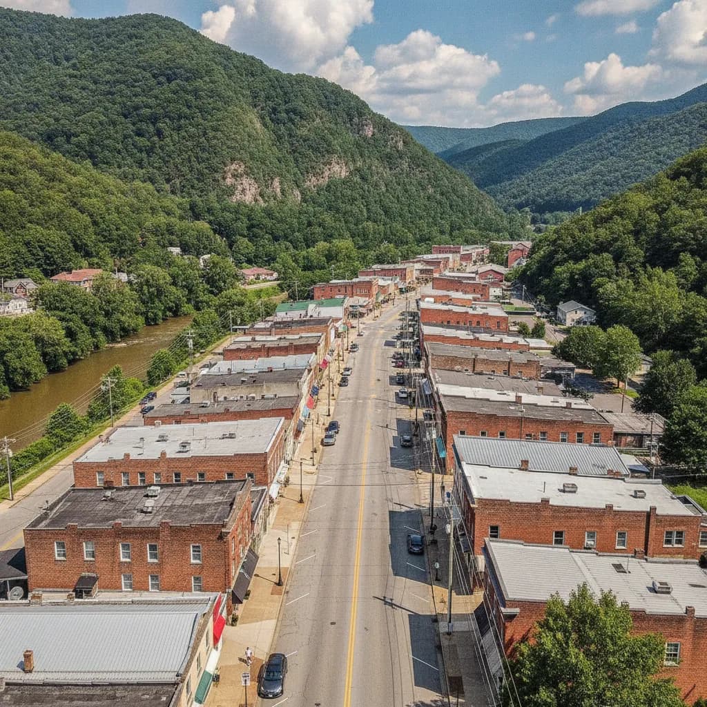 View of Pikeville, KY