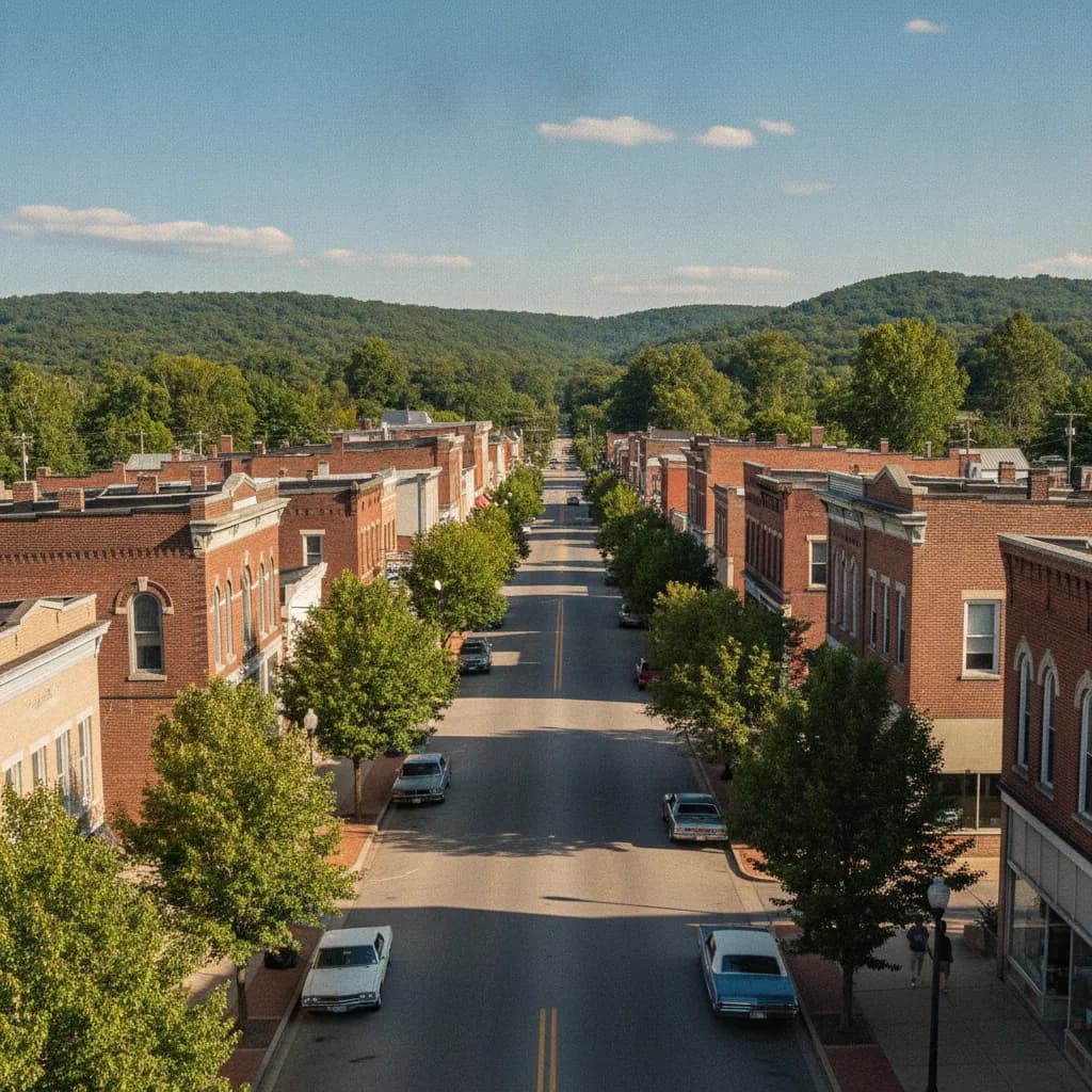 View of Russell, KY