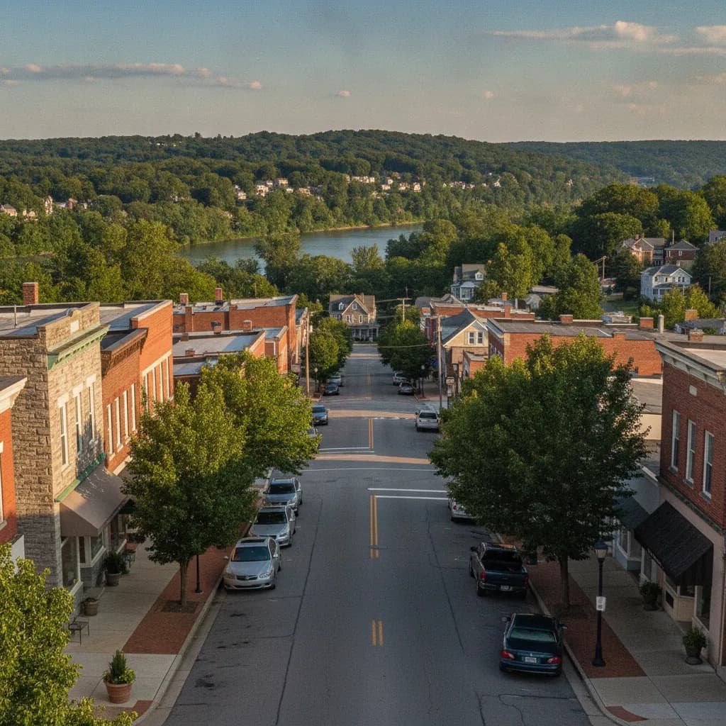 View of Southgate, KY