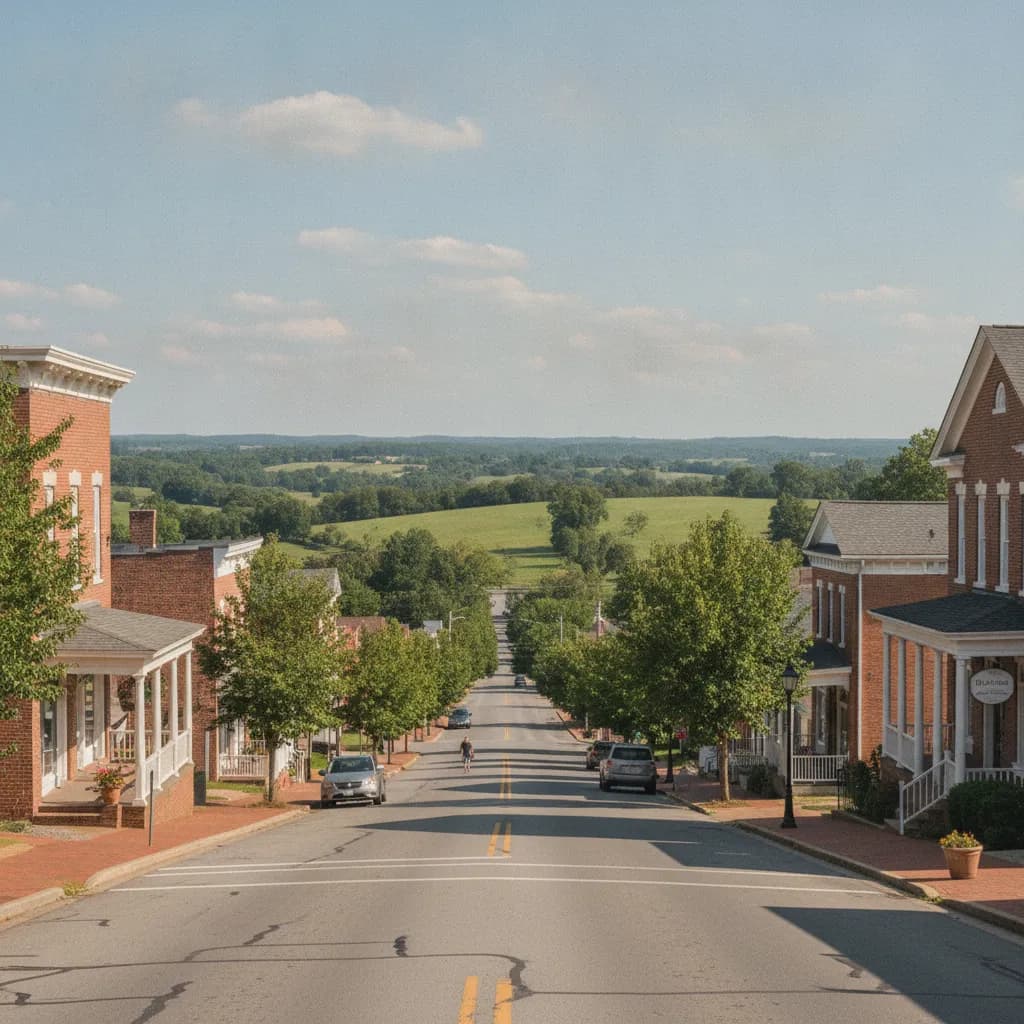 View of Wilmore, KY