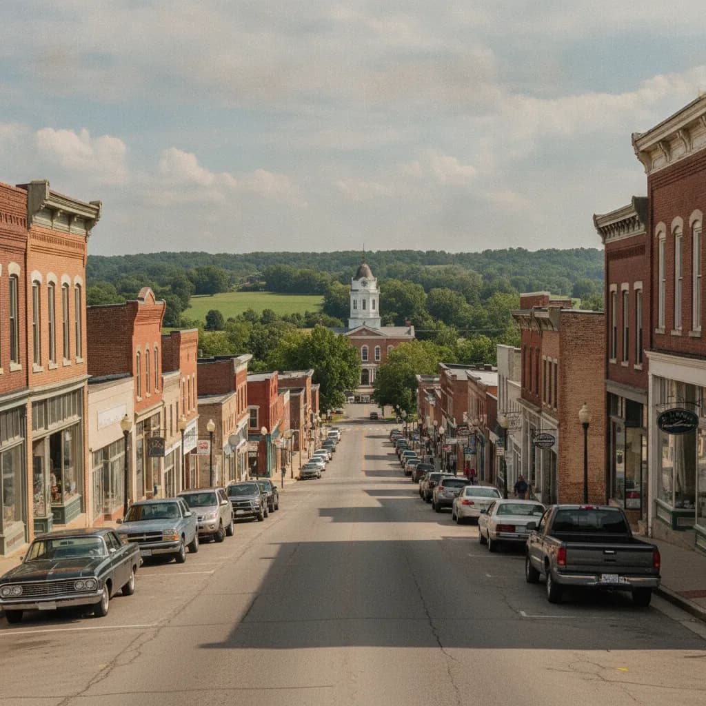 View of Winchester, KY