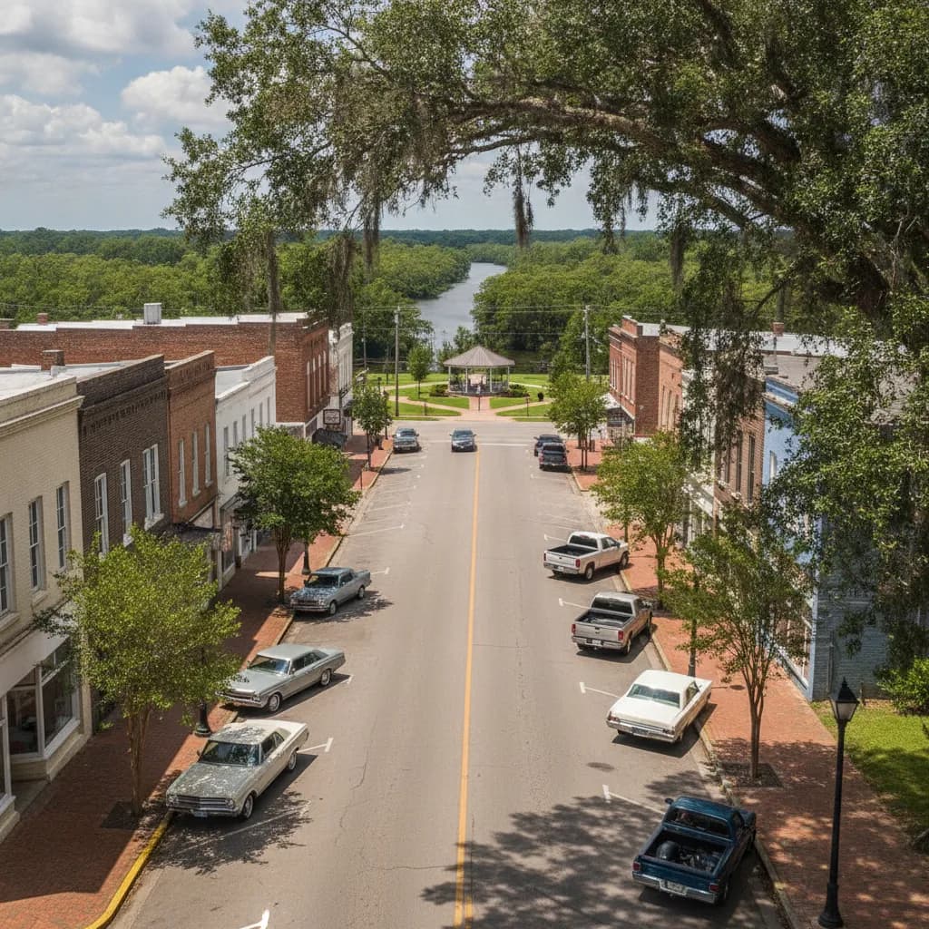 View of Bastrop, LA
