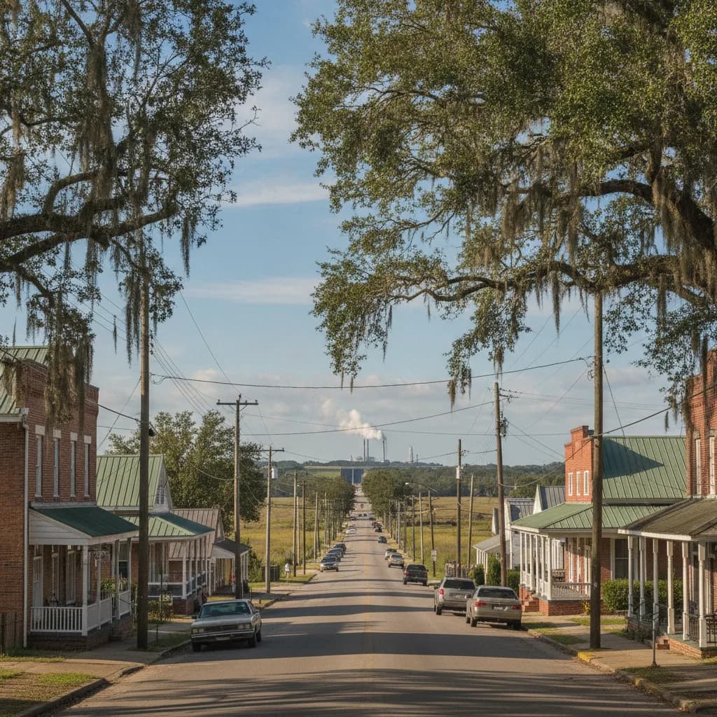 View of Belle Chasse, LA