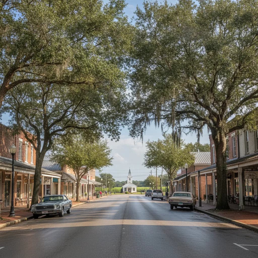View of Broussard, LA