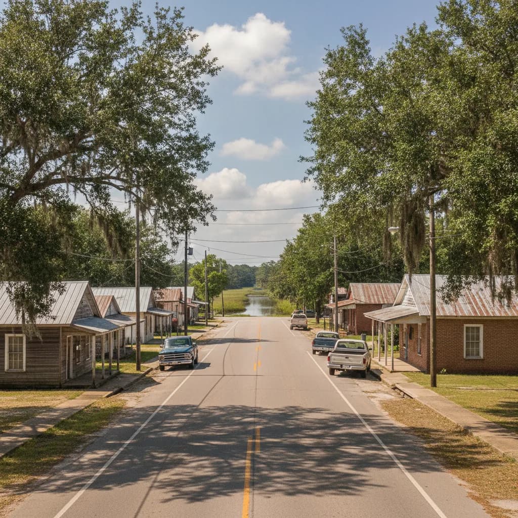 View of Chackbay, LA