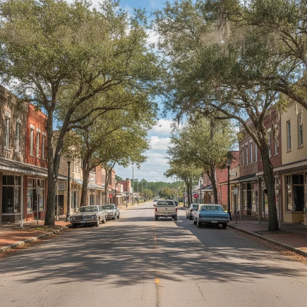 View of DeRidder, LA