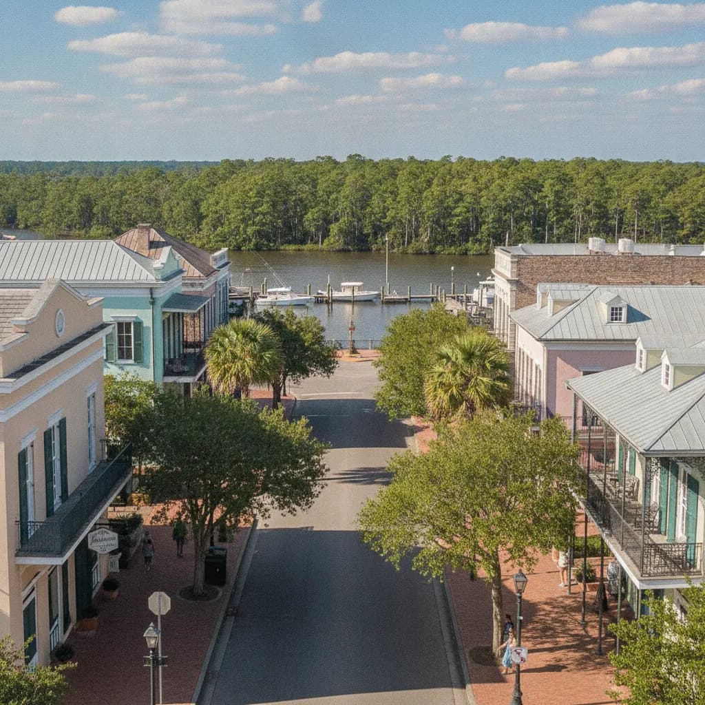 View of Eden Isle, LA
