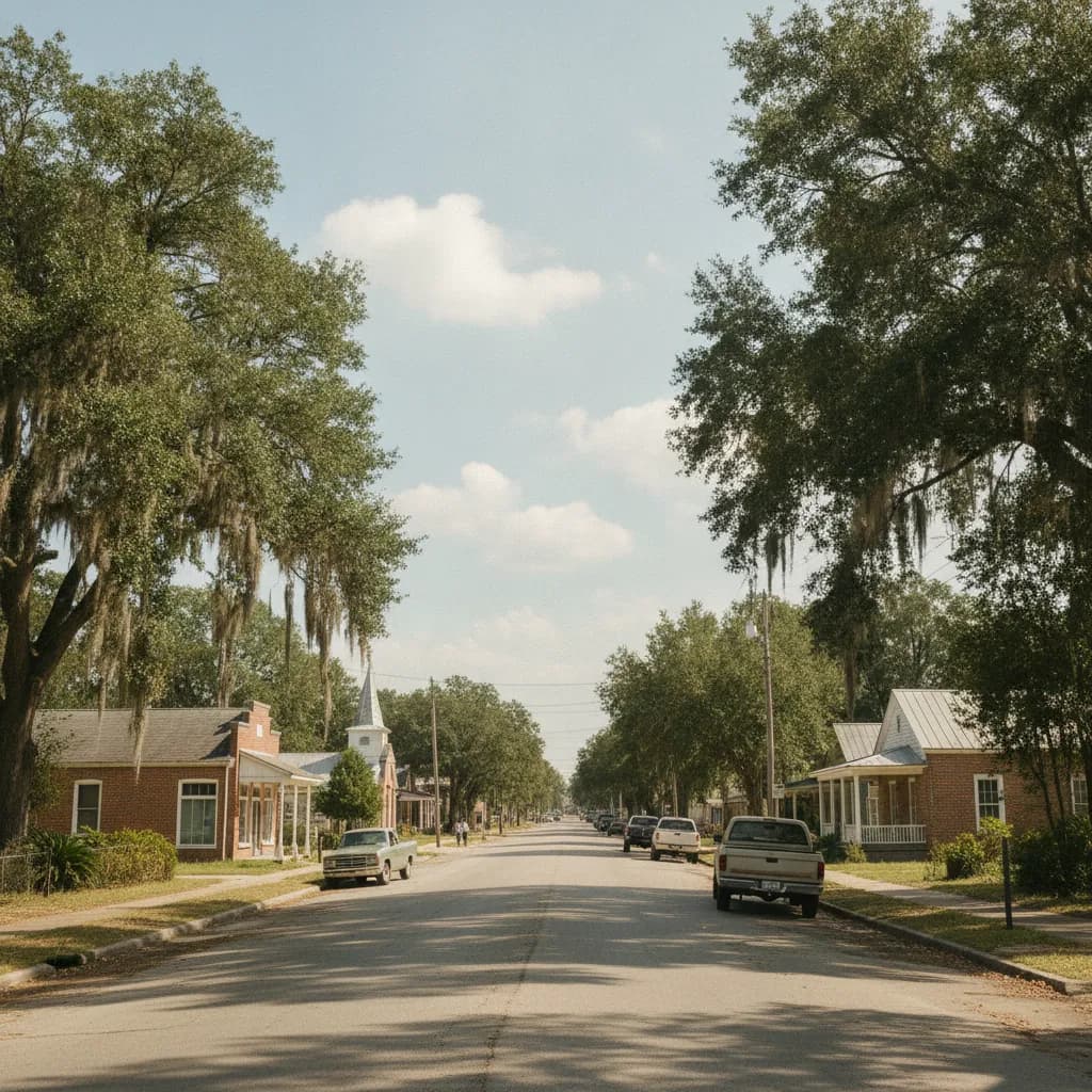 View of Fort Polk South, LA