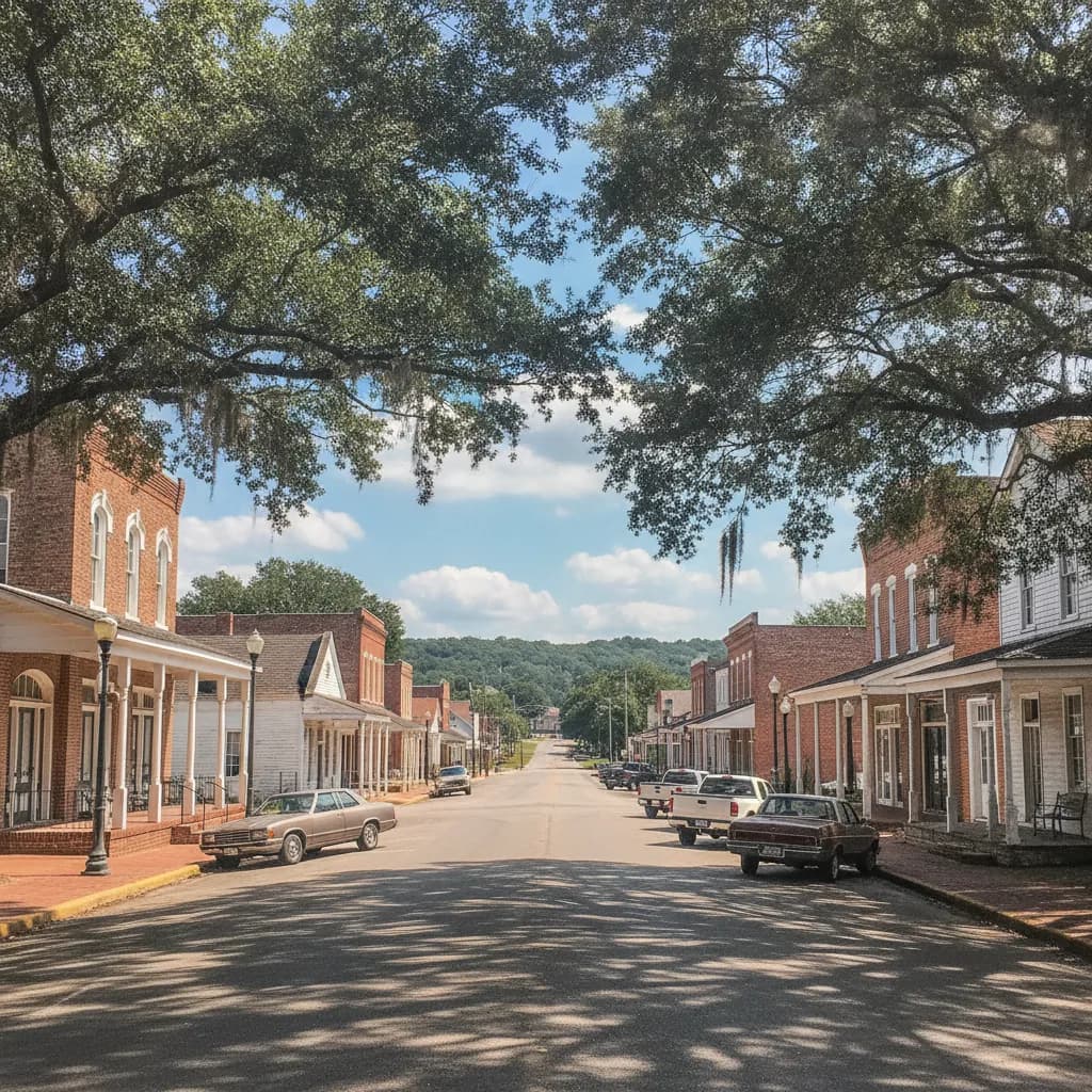 View of Jena, LA