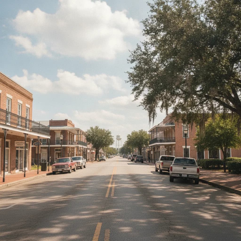 View of Jennings, LA