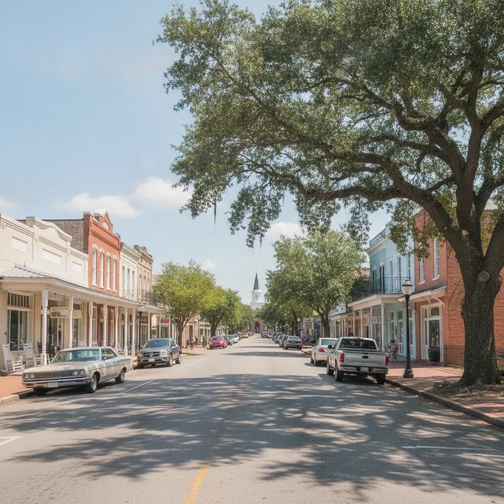 View of Kaplan, LA
