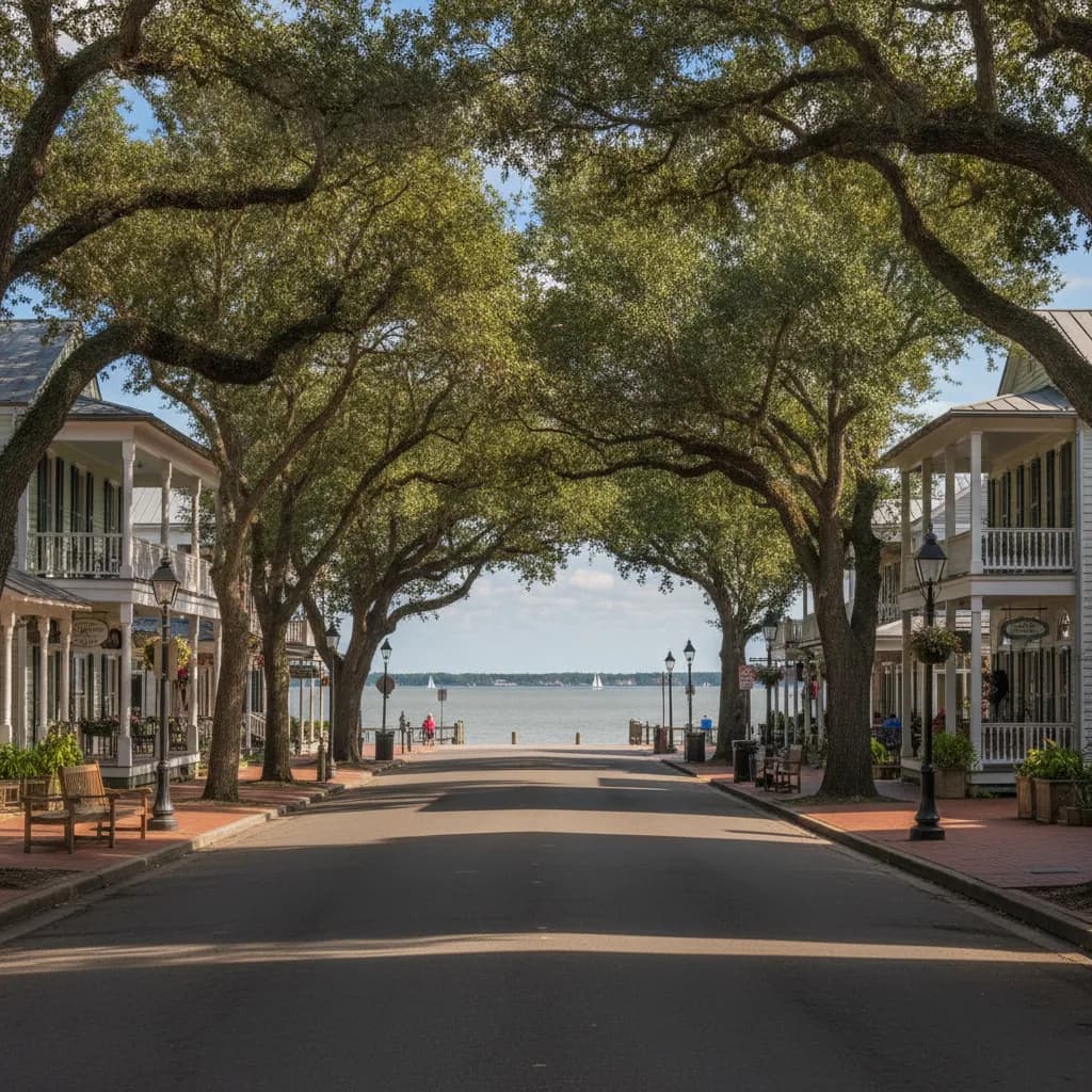 View of Mandeville, LA