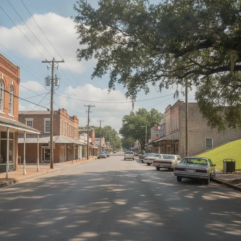 View of Marksville, LA