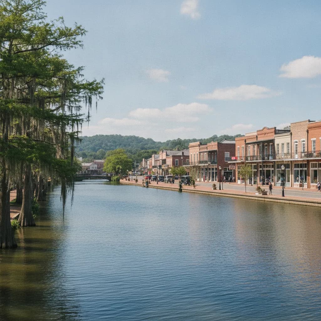 View of Natchitoches, LA