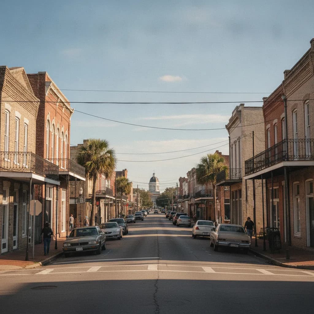 View of Opelousas, LA