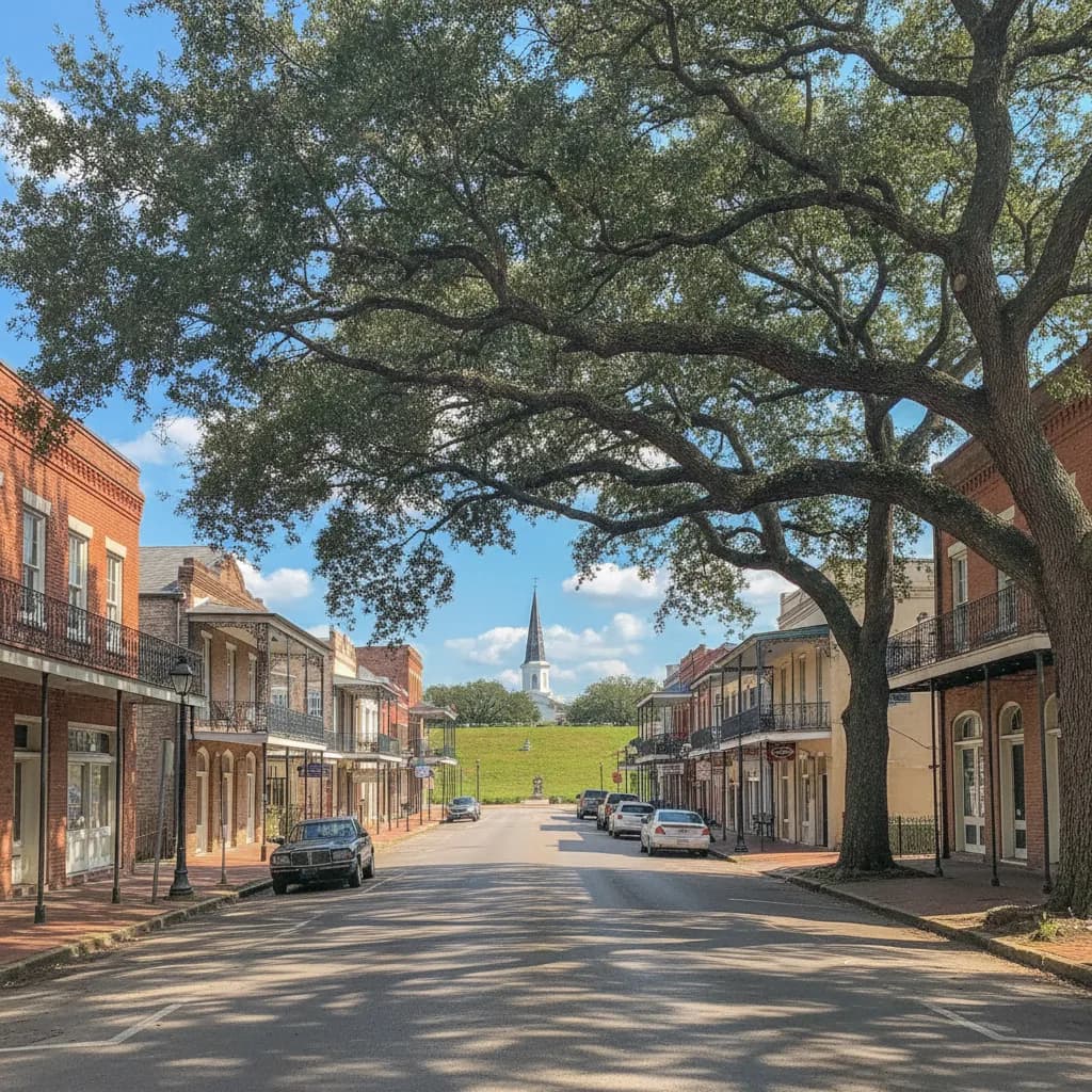 View of Plaquemine, LA