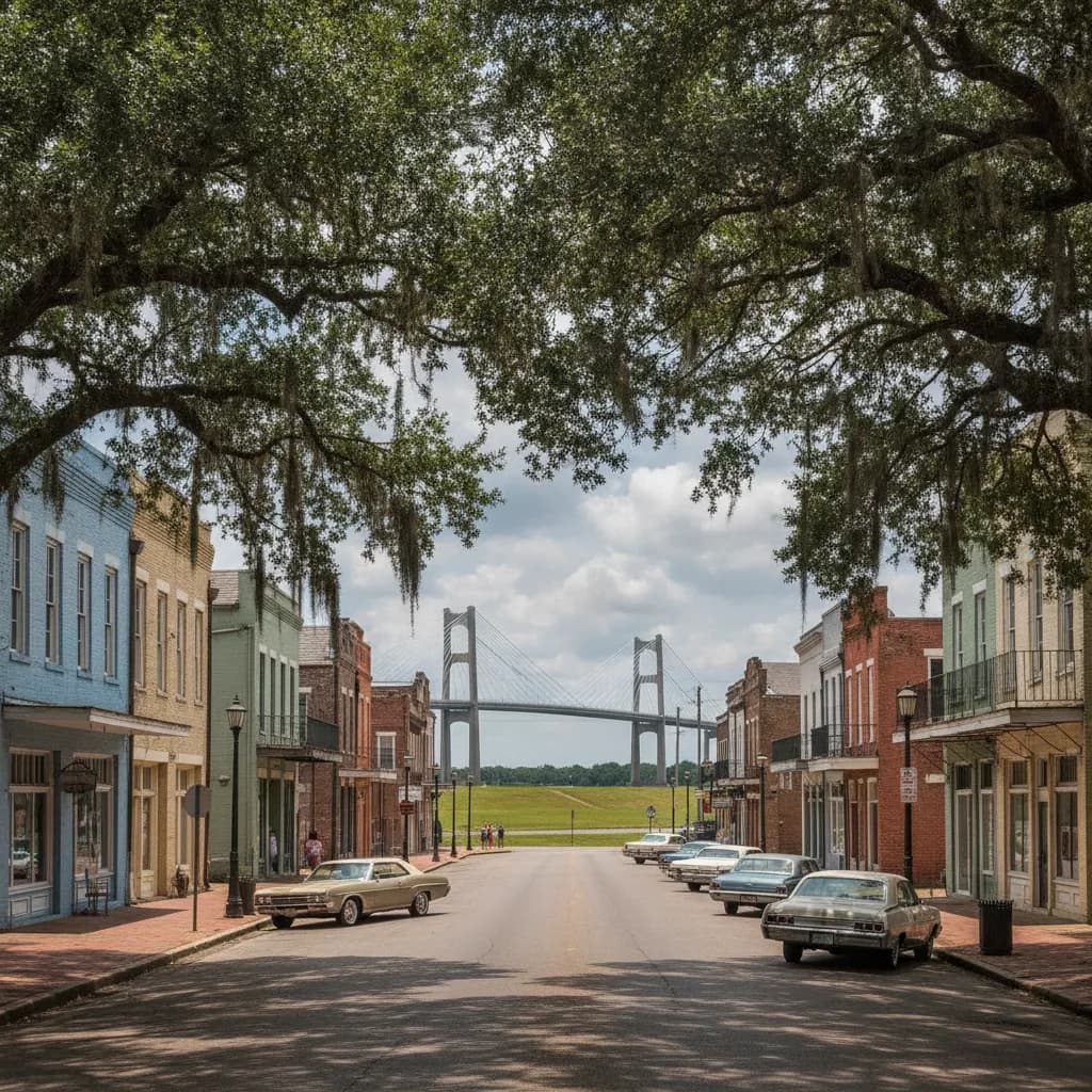 View of Port Allen, LA