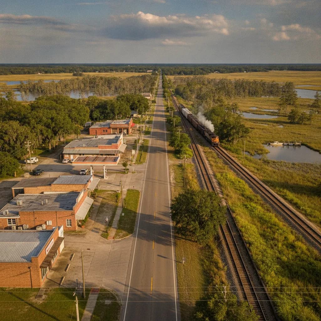 View of Prien, LA