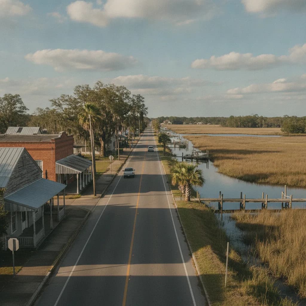 View of Raceland, LA
