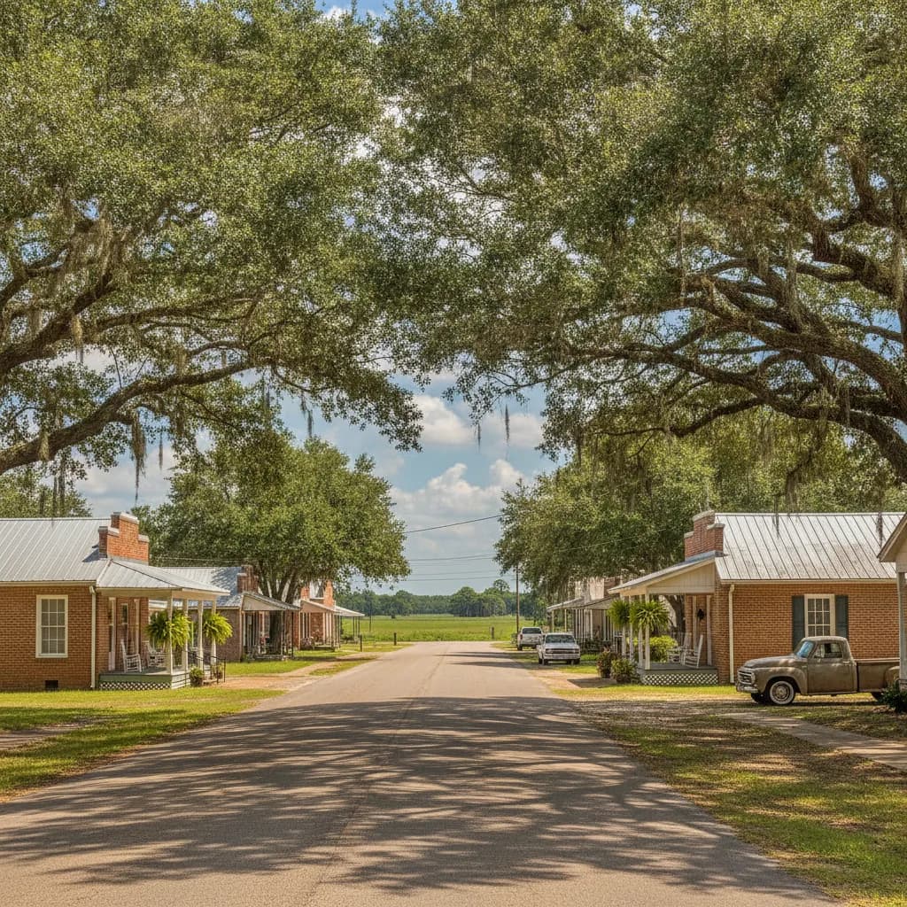 View of Red Chute, LA