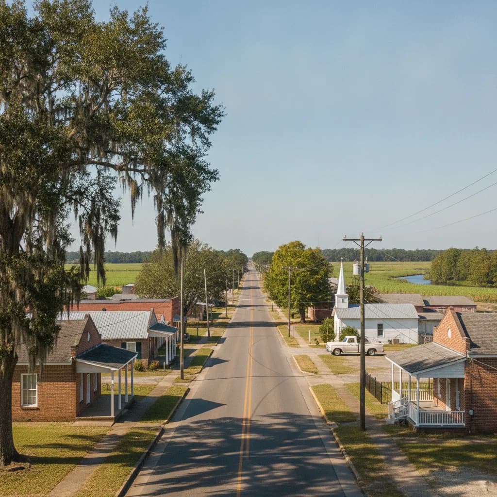 View of St. Gabriel, LA