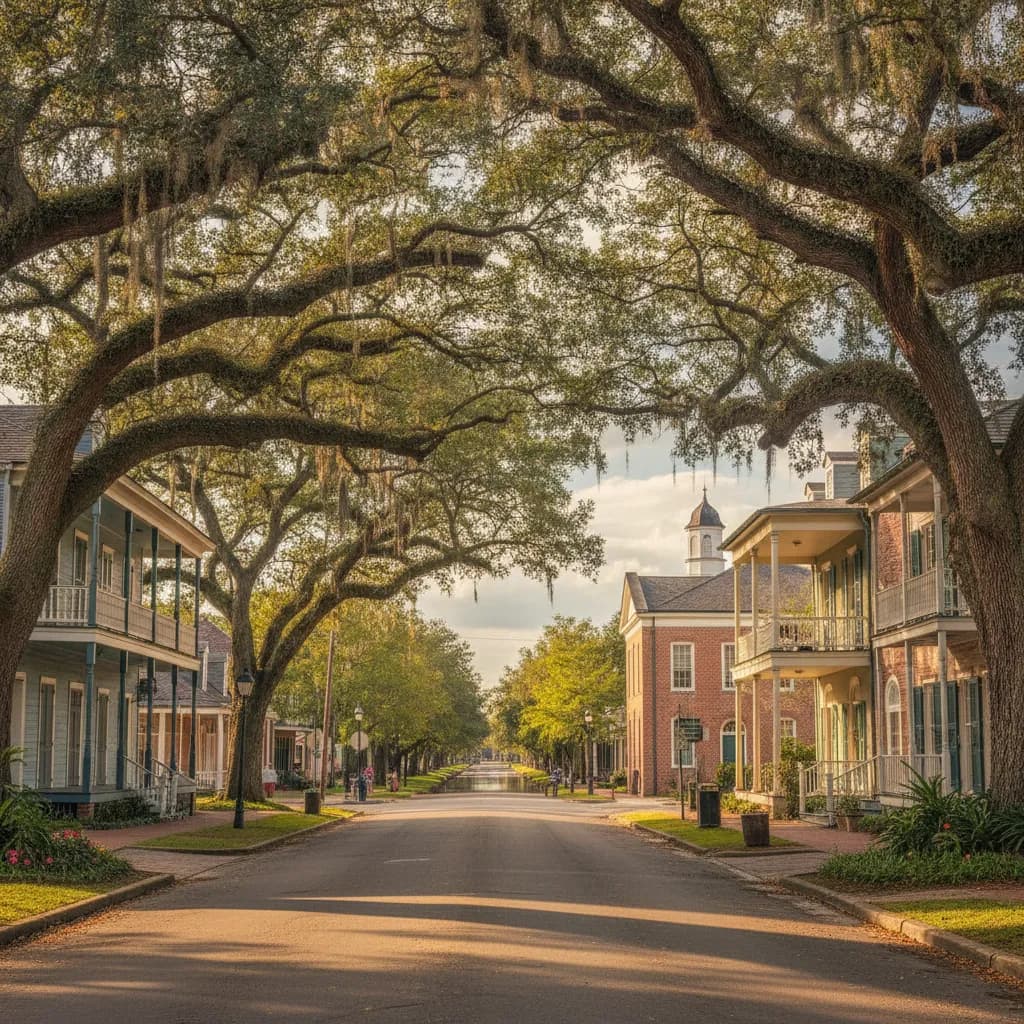 View of St. Martinville, LA