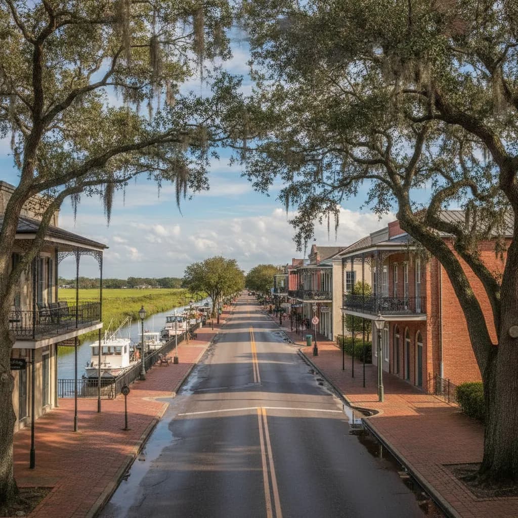 View of Thibodaux, LA