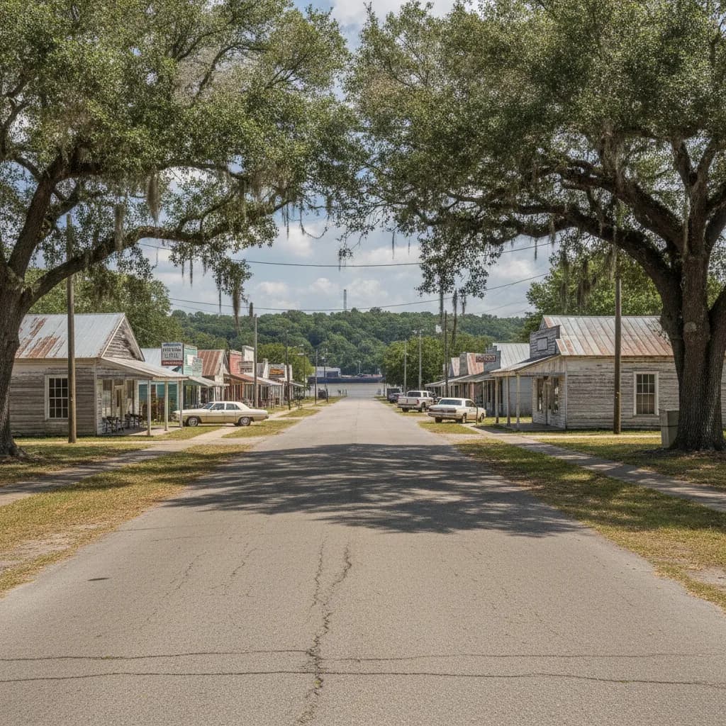 View of Waggaman, LA
