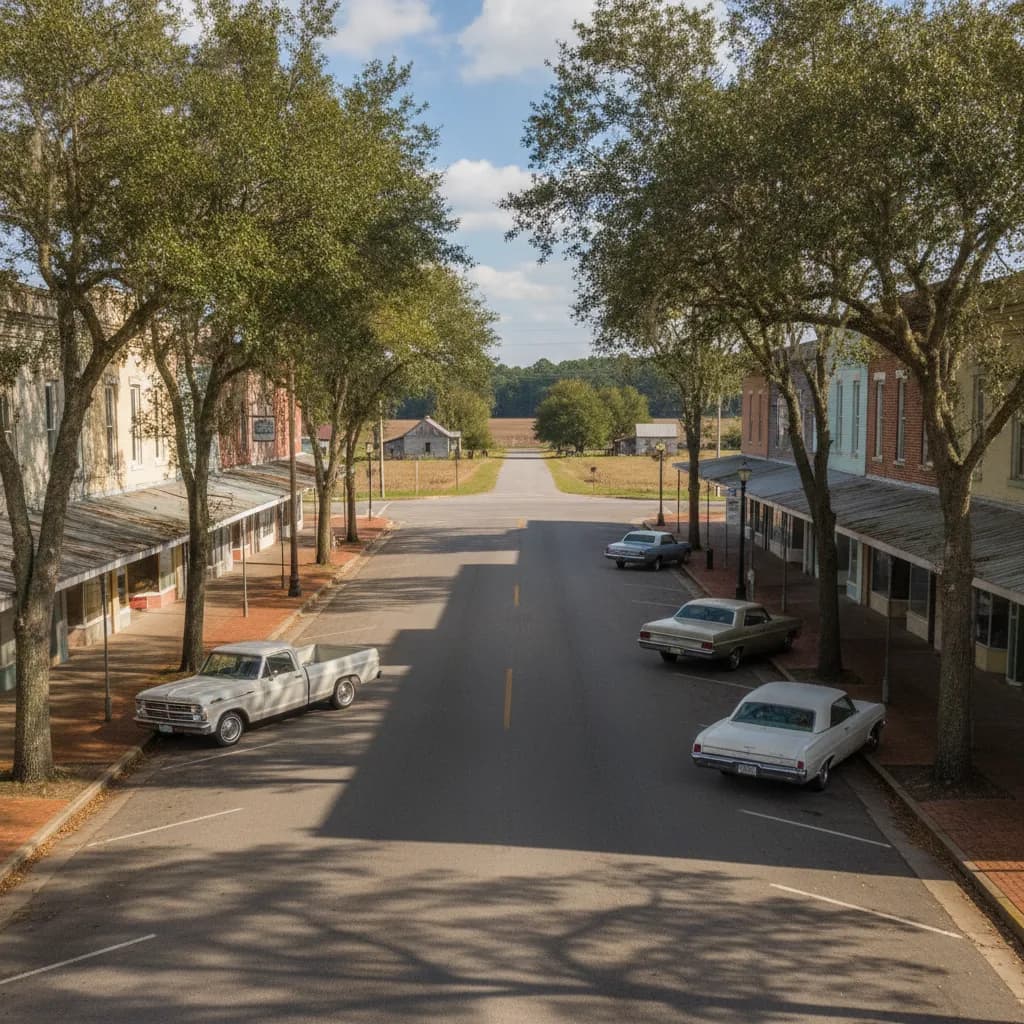 View of Winnsboro, LA