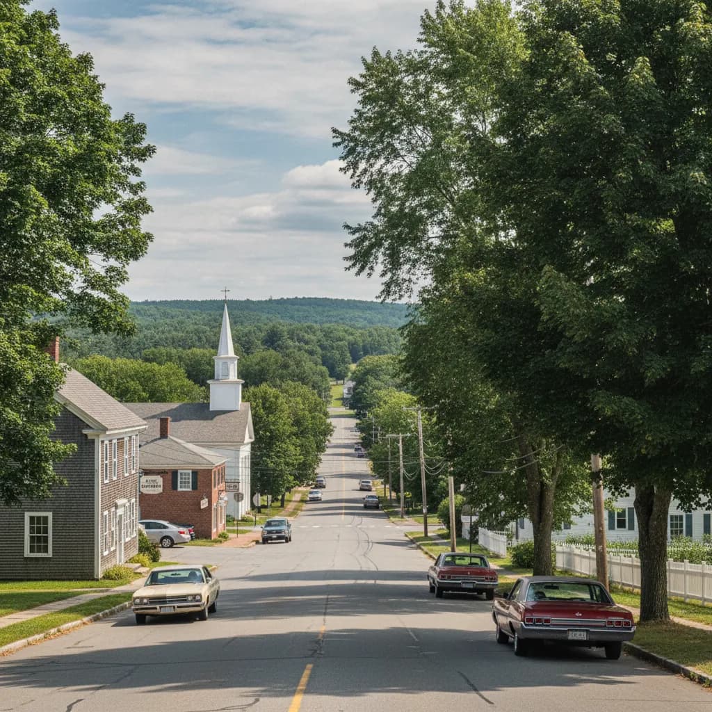 View of Acushnet, MA