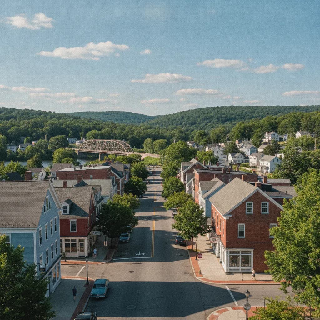 View of Agawam, MA