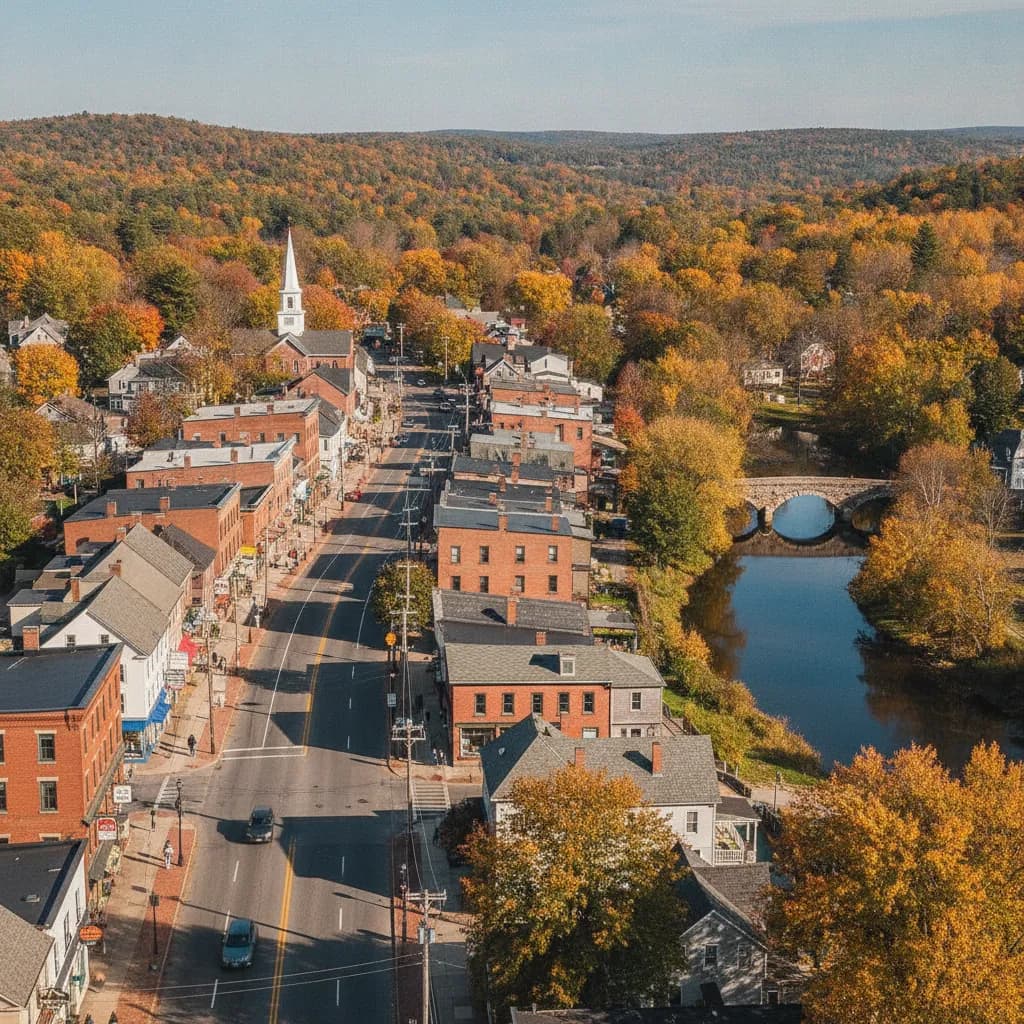 View of Athol, MA