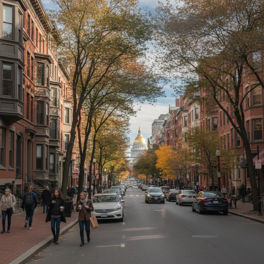 View of Boston, MA