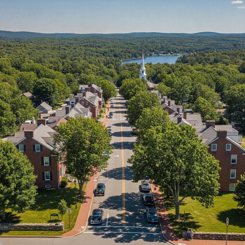 View of Boylston, MA