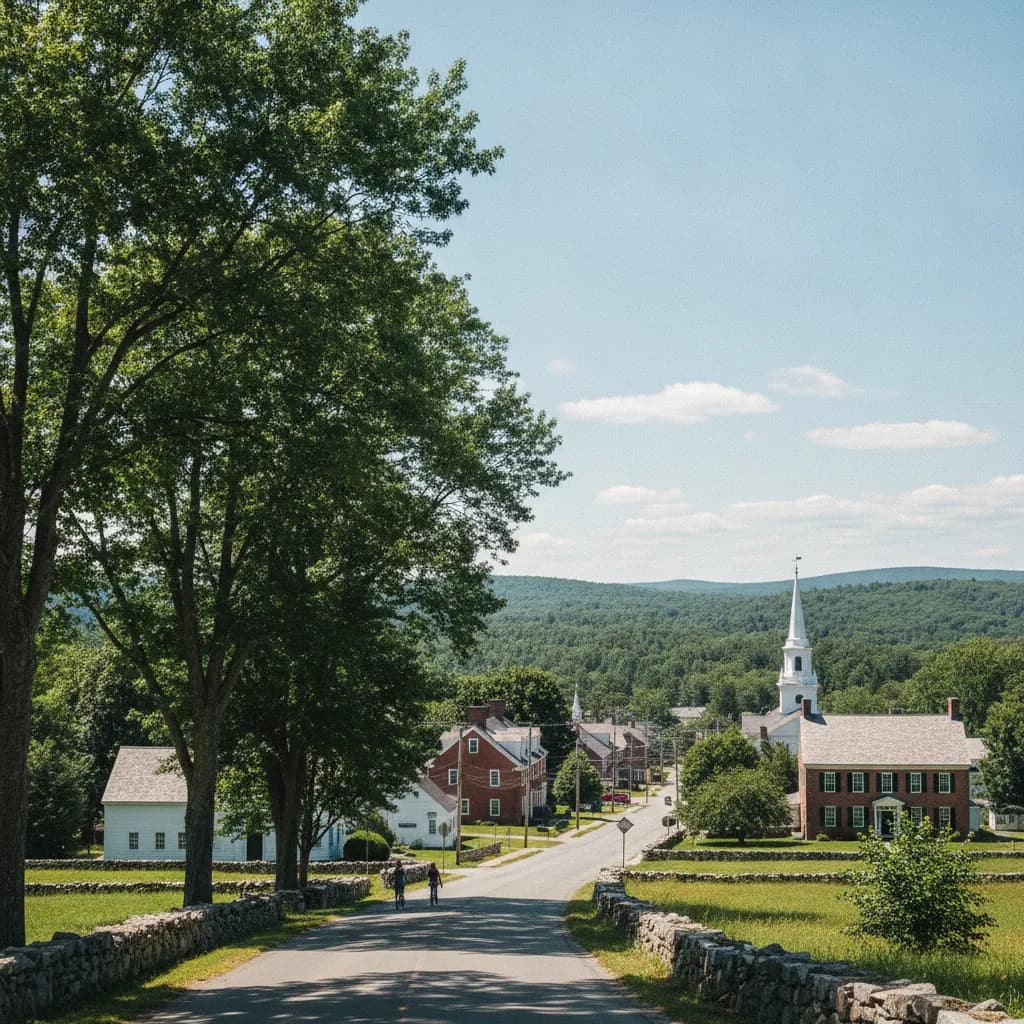 View of Carlisle, MA
