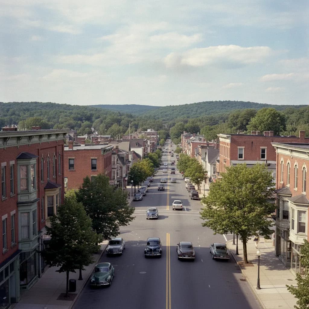 View of Chicopee, MA