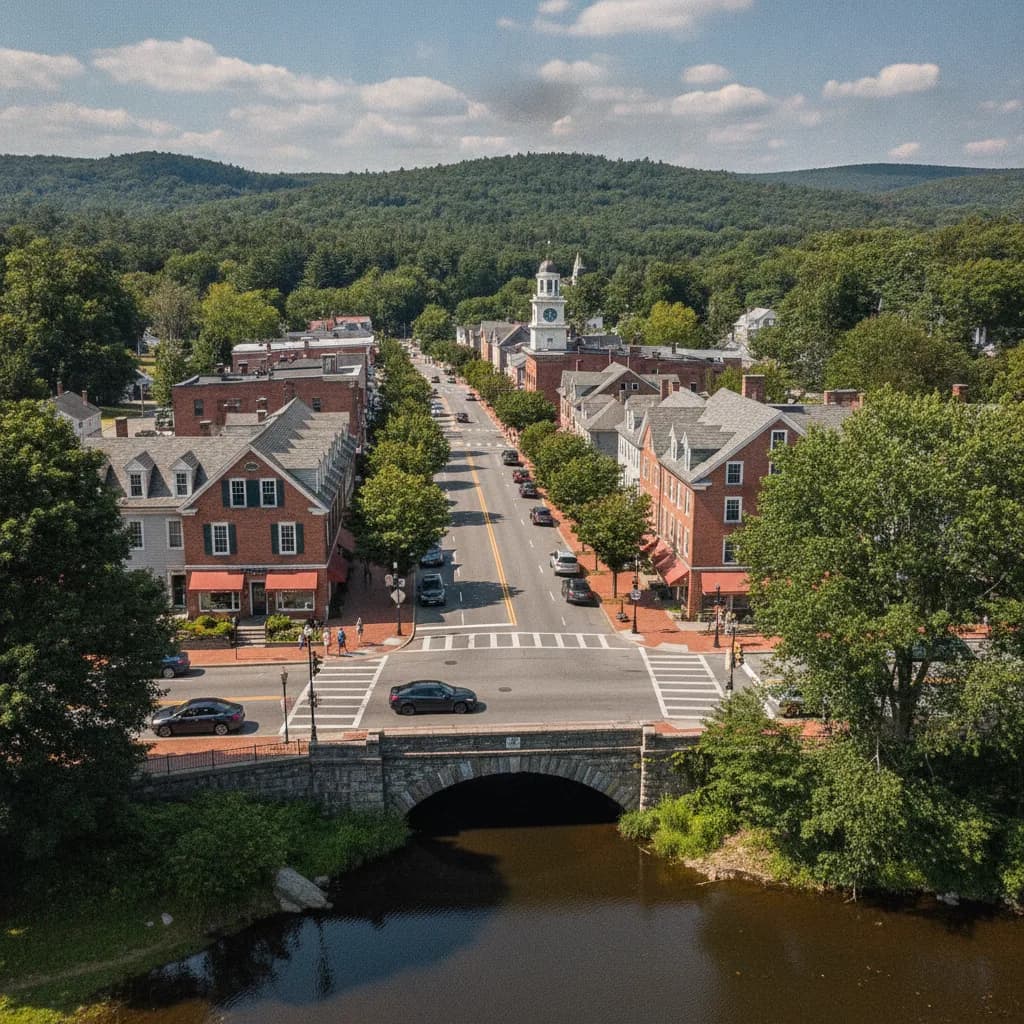 View of Dracut, MA