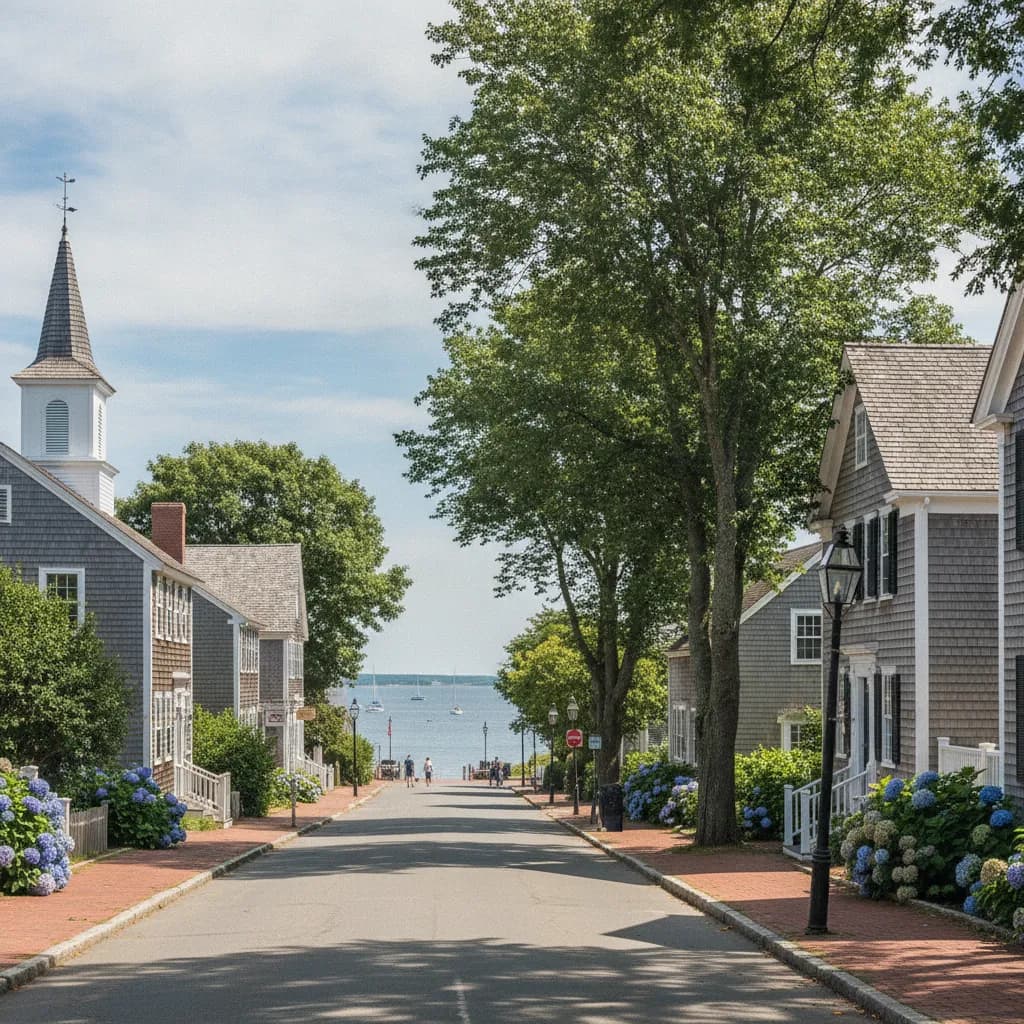 View of East Dennis, MA