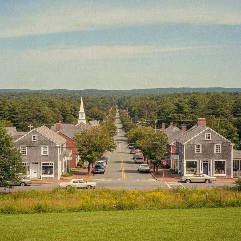 View of East Harwich, MA