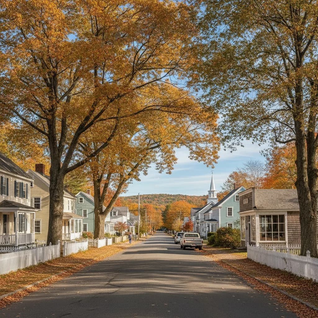 View of Forestdale, MA