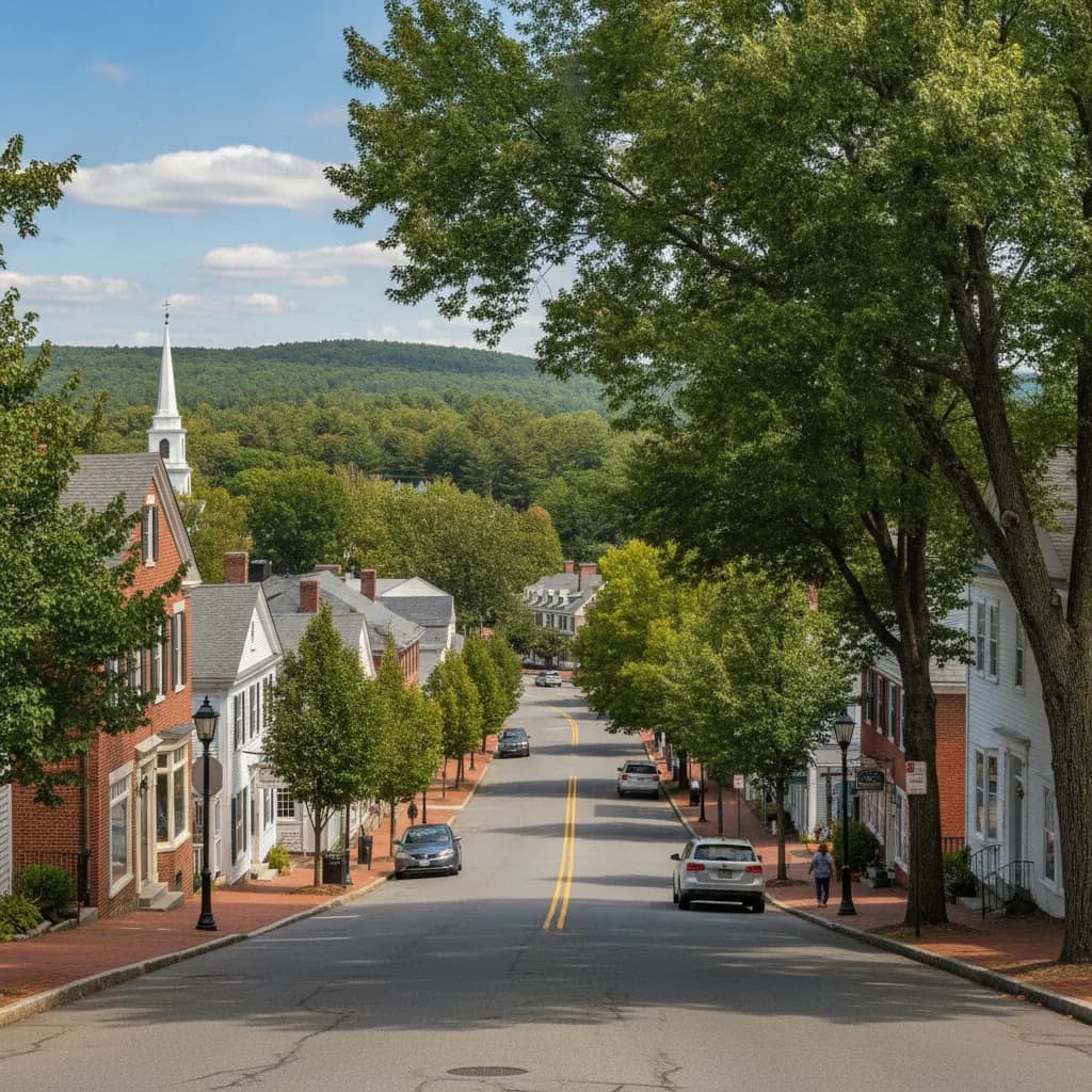 View of Hanover, MA