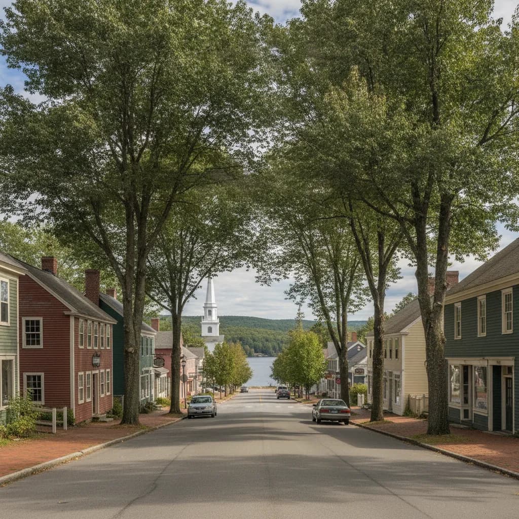 View of Lakeville, MA