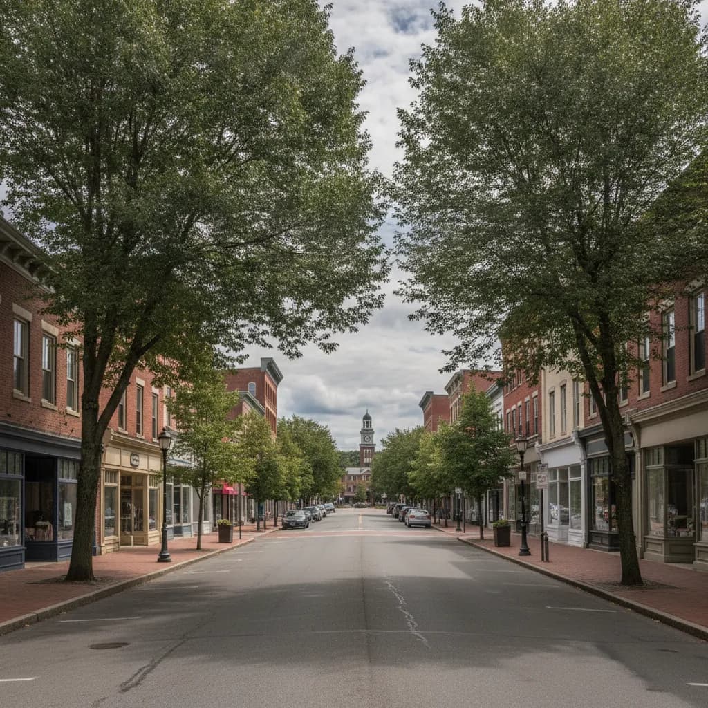 View of Leominster, MA