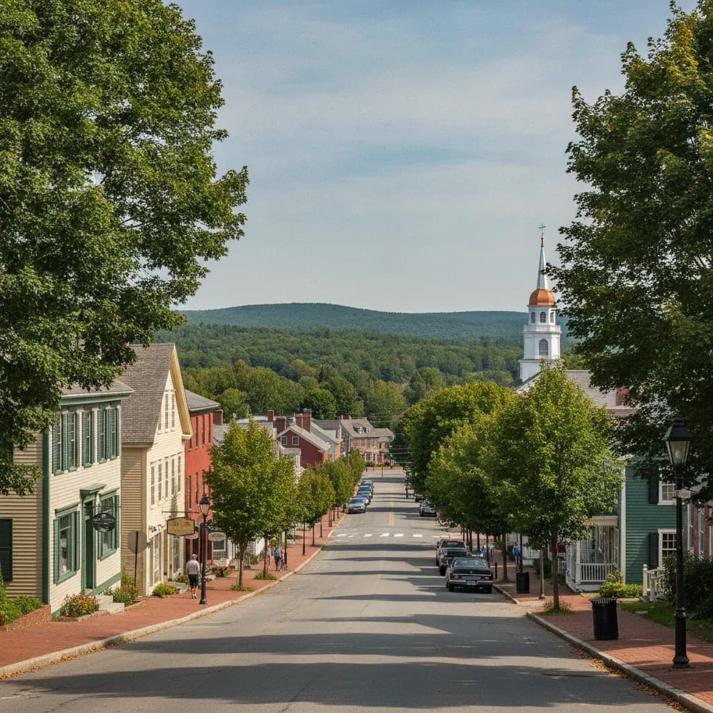 View of Lunenburg, MA