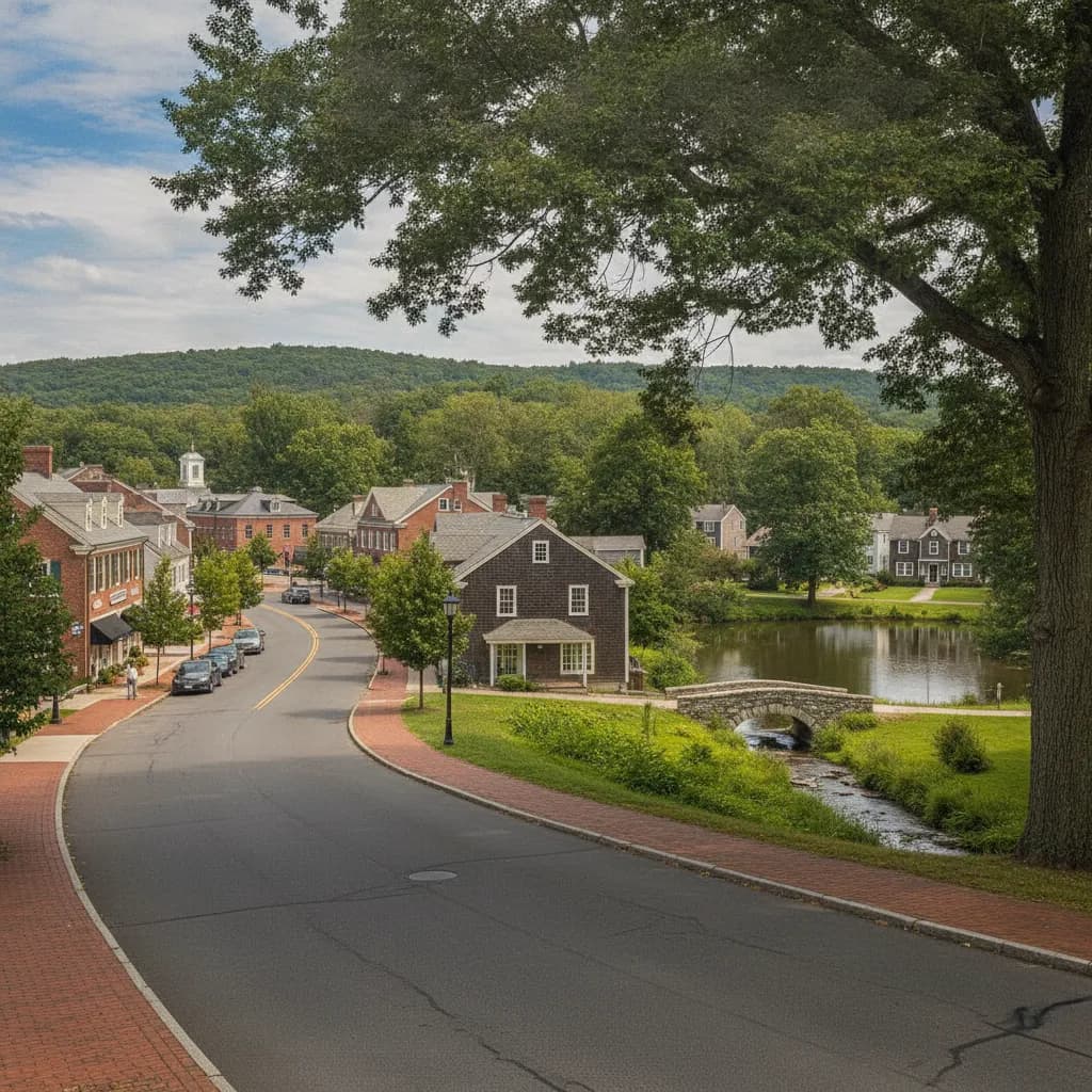 View of Lynnfield, MA