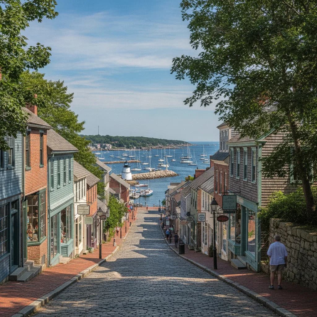 View of Marblehead, MA