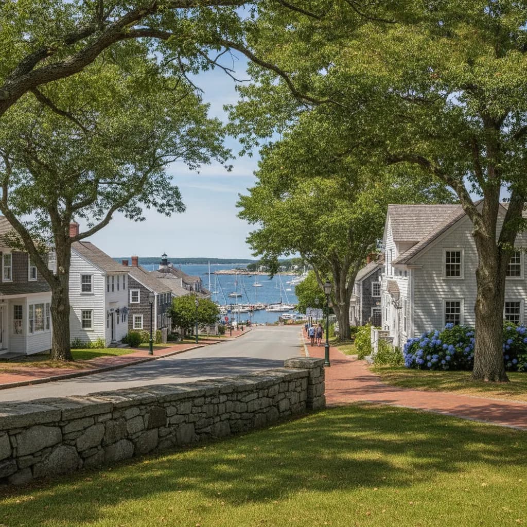 View of Marion, MA