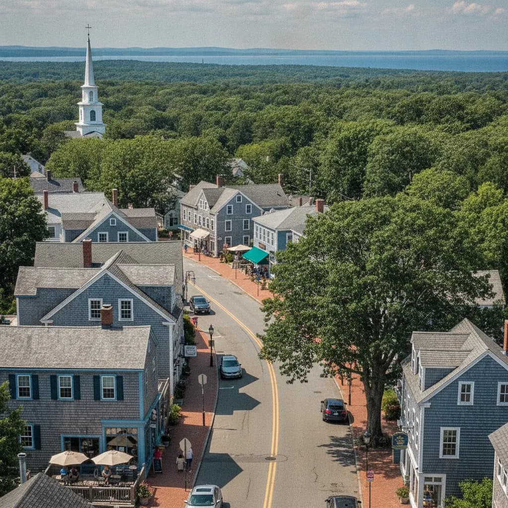 View of Marshfield, MA