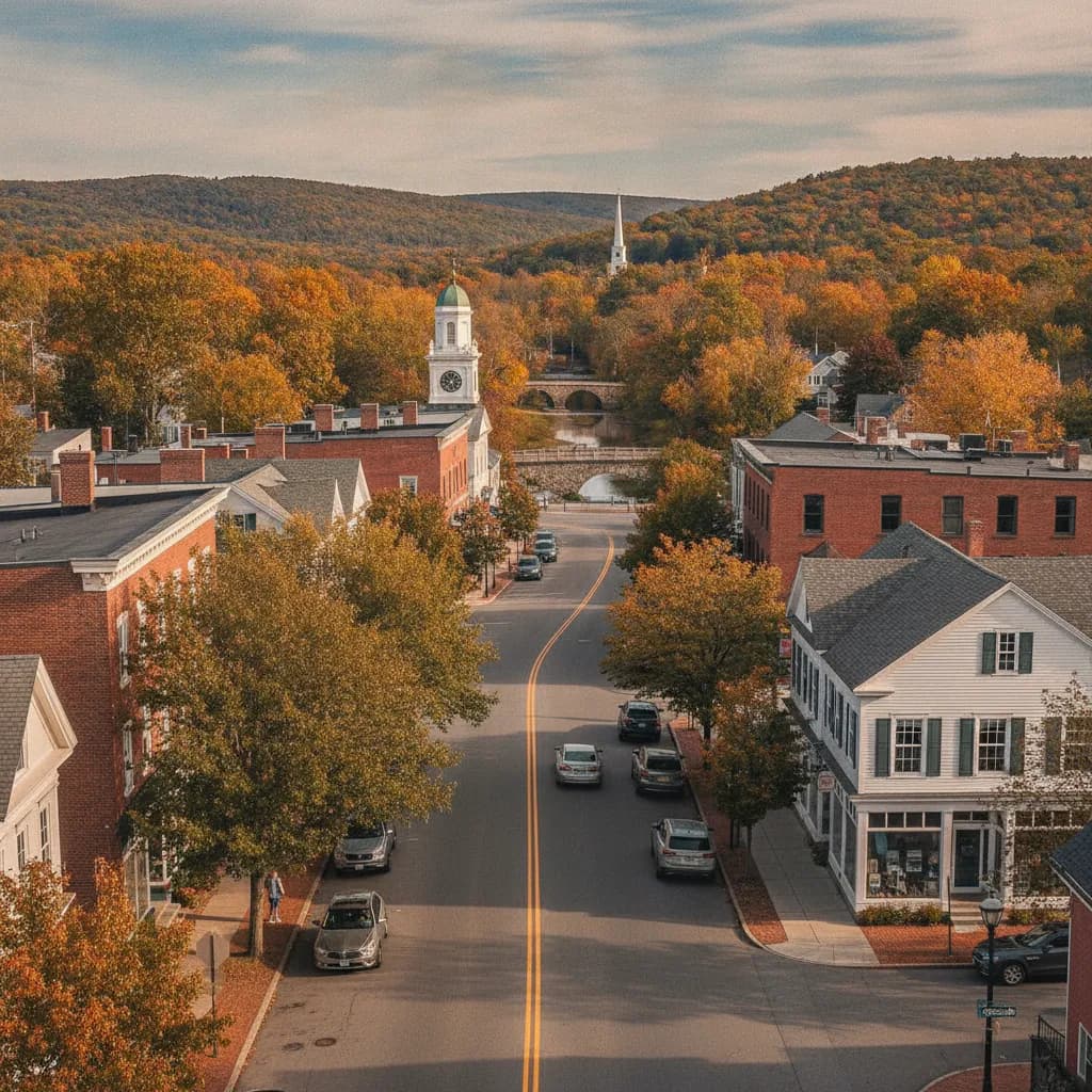 View of Medway, MA